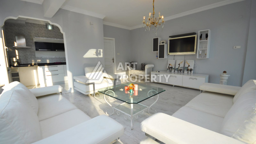 Светлая квартира вблизи пляжа Клеопатры планировки 2+1, 90м2 - Ракурс 4