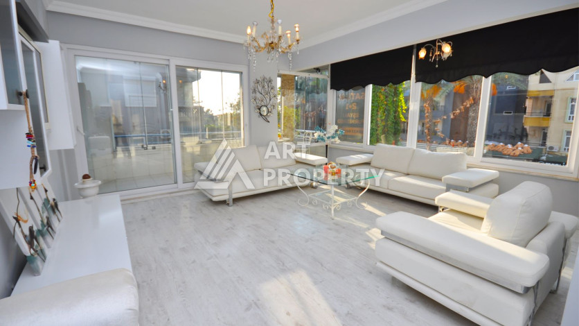 Светлая квартира вблизи пляжа Клеопатры планировки 2+1, 90м2 - Ракурс 12