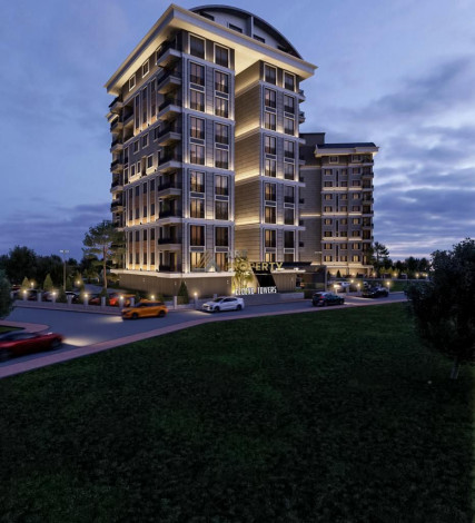 Новый высокодоходный инвестиционный проект в центральной части Алании в районе Клеопатры, 65-140 м2 - Ракурс 21