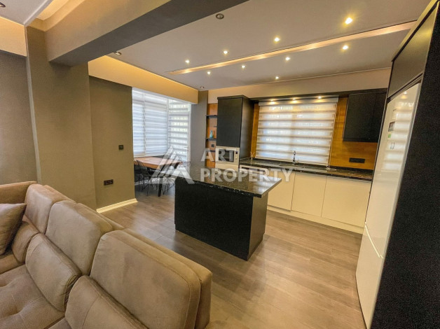 Шикарные апартаменты в центре Алании, всего в 400 метрах от пляжа Клеопатра - Ракурс 3