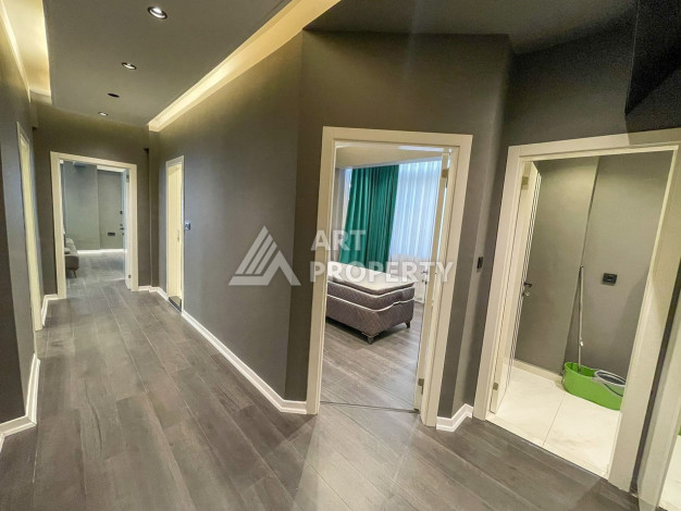 Шикарные апартаменты в центре Алании, всего в 400 метрах от пляжа Клеопатра - Ракурс 6