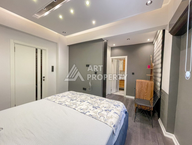 Шикарные апартаменты в центре Алании, всего в 400 метрах от пляжа Клеопатра - Ракурс 17