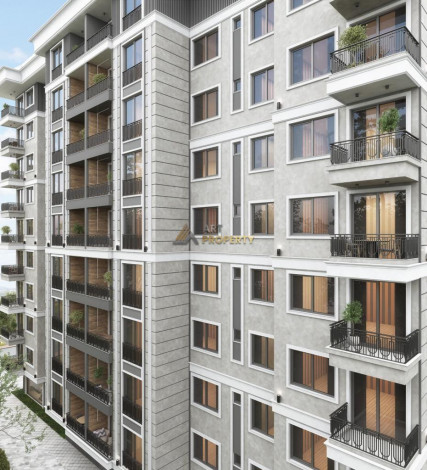 Новый высокодоходный инвестиционный проект в центральной части Алании в районе Клеопатры, 65-140 м2 - Ракурс 24