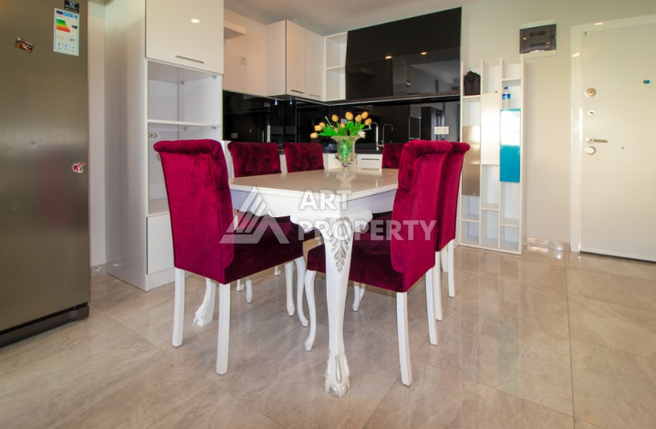 Меблированные апартаменты планировки 1+1 в районе Махмутлар, 75м2 - Ракурс 7