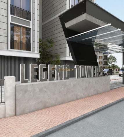 Новый высокодоходный инвестиционный проект в центральной части Алании в районе Клеопатры, 65-140 м2 - Ракурс 26