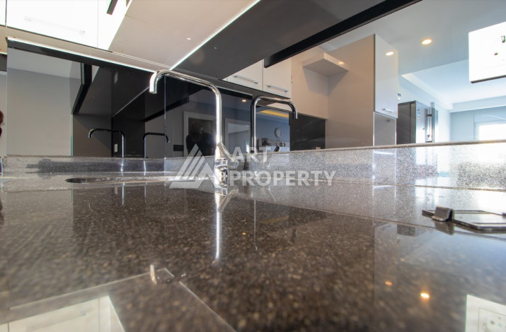 Меблированные апартаменты планировки 1+1 в районе Махмутлар, 75м2 - Ракурс 16