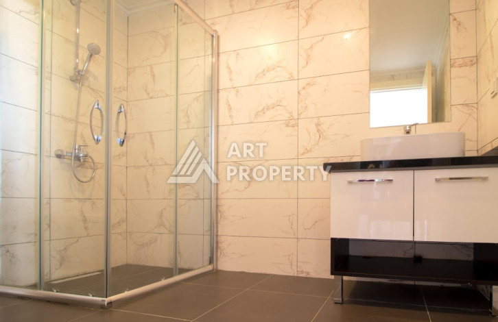 Меблированные апартаменты планировки 1+1 в районе Махмутлар, 75м2 - Ракурс 17