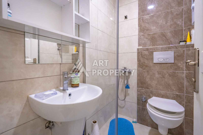 Апартаменты с мебелью в Алании планировки 2+1, 66м2 - Ракурс 14