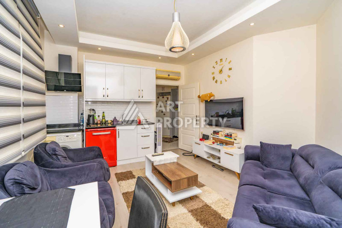 Апартаменты с мебелью в Алании планировки 2+1, 66м2 - Ракурс 2