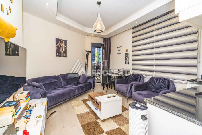 Апартаменты с мебелью в Алании планировки 2+1, 66м2 - Ракурс 3