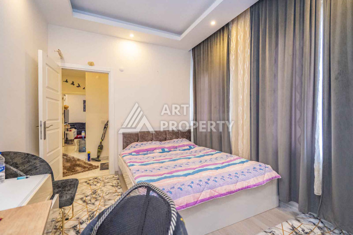 Апартаменты с мебелью в Алании планировки 2+1, 66м2 - Ракурс 12