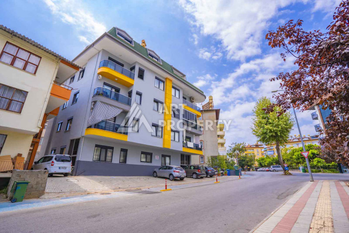 Апартаменты с мебелью в Алании планировки 2+1, 66м2 - Ракурс 15