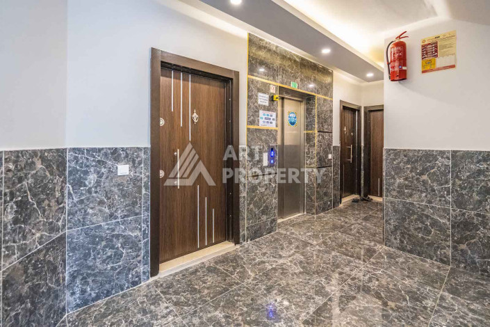 Апартаменты с мебелью в Алании планировки 2+1, 66м2 - Ракурс 17