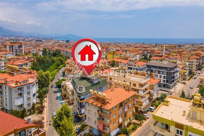 Апартаменты с мебелью в Алании планировки 2+1, 66м2 - Ракурс 22