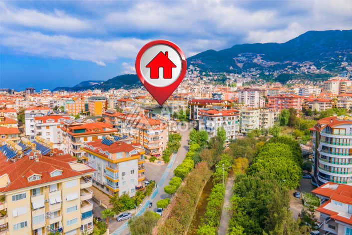 Апартаменты с мебелью в Алании планировки 2+1, 66м2 - Ракурс 23