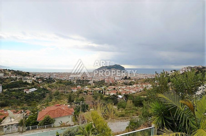 Шикарная и современная вилла с великолепным видом в районе Тепе в Алании. Планировка 4+2, 366м2 - Ракурс 21