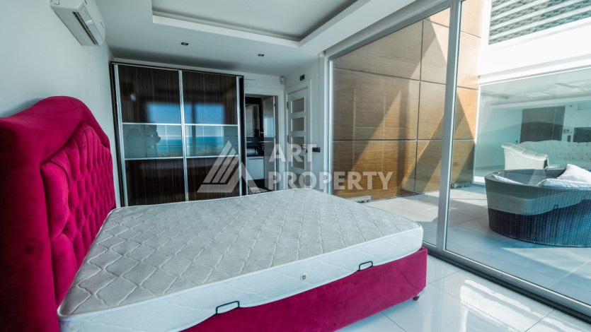 Шикарная и современная вилла с великолепным видом в районе Тепе в Алании. Планировка 4+2, 366м2 - Ракурс 29