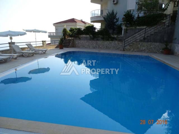 Апартаменты 2+1, 115м2, в районе Тепе, с шикарным видом - Ракурс 3