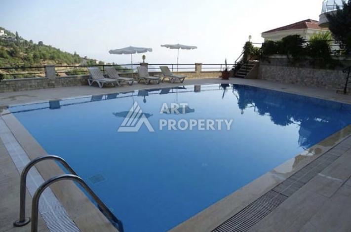 Апартаменты 2+1, 115м2, в районе Тепе, с шикарным видом - Ракурс 4