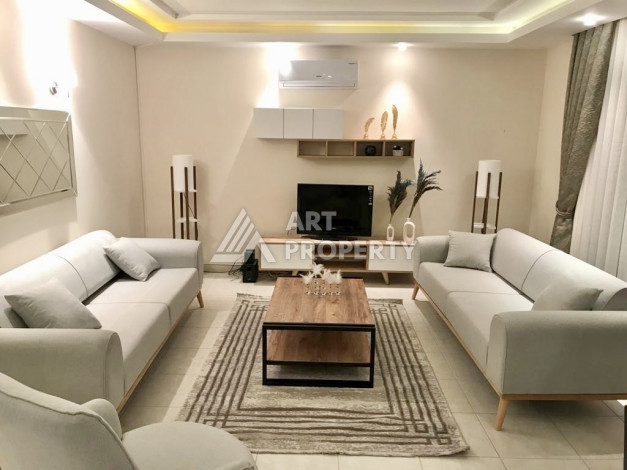 Меблированные апартаменты в популярном районе Оба планировки 2+1, 110м2 - Ракурс 8