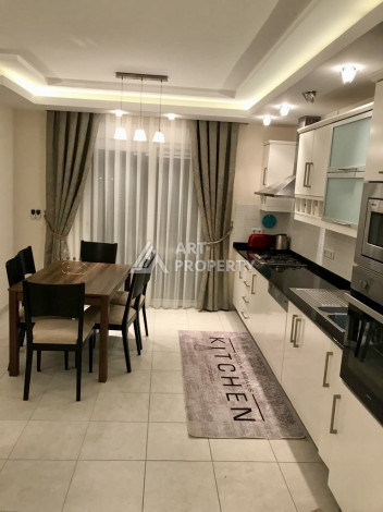 Меблированные апартаменты в популярном районе Оба планировки 2+1, 110м2 - Ракурс 10