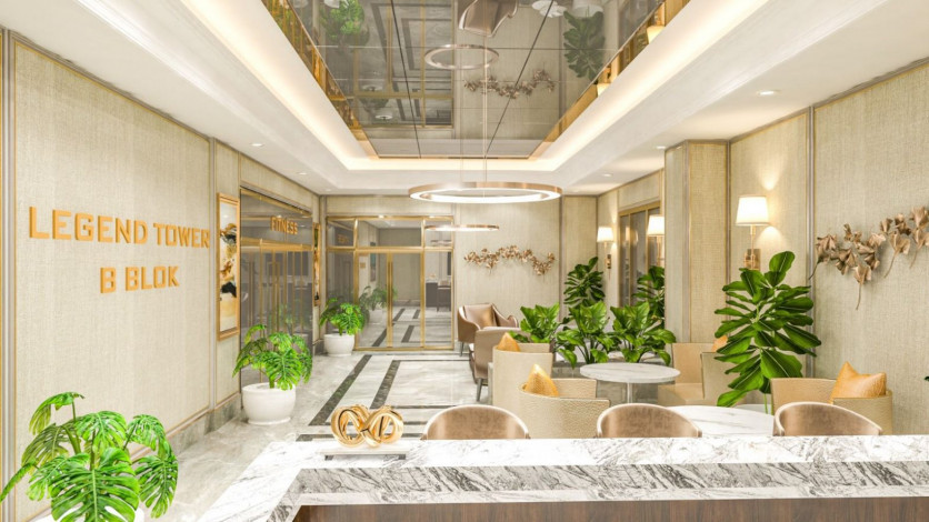 Новый высокодоходный инвестиционный проект в центральной части Алании в районе Клеопатры, 65-140 м2 - Ракурс 56