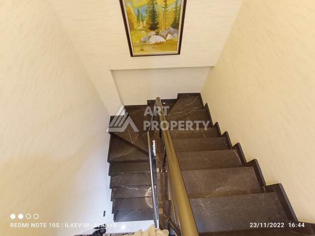 Дуплекс с видом на город и Средиземное море планировки 3+1, 200м2 - Ракурс 11