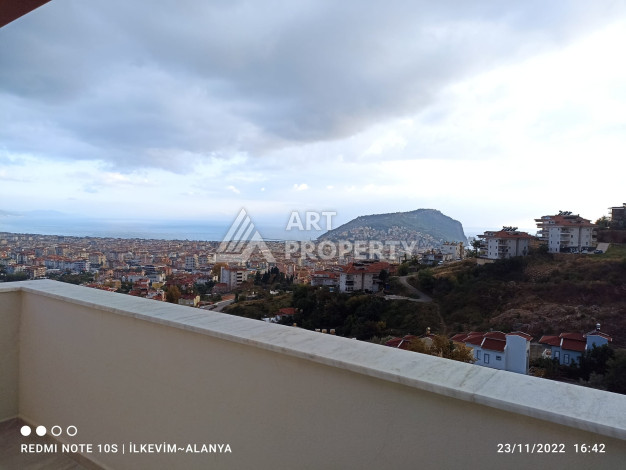 Дуплекс с видом на город и Средиземное море планировки 3+1, 200м2 - Ракурс 22