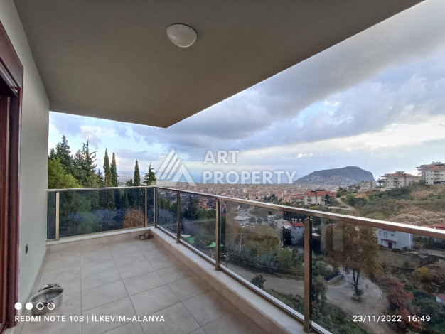 Дуплекс с видом на город и Средиземное море планировки 3+1, 200м2 - Ракурс 24