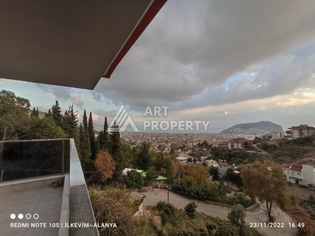 Дуплекс с видом на город и Средиземное море планировки 3+1, 200м2 - Ракурс 28