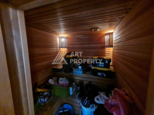 Дуплекс собственной сауной и потрясающим видом на море, горы и город в районе Махмутлар, планировка 3+1, 150м2 - Ракурс 11