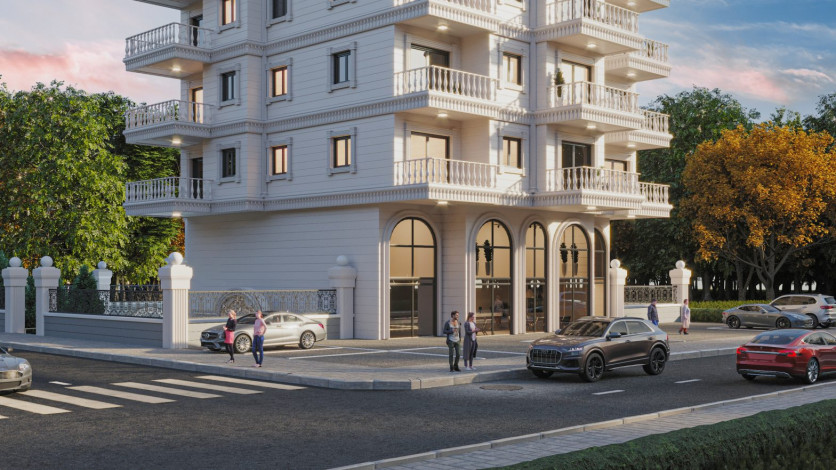 Шикарный вариант для инвестиции, в центре Махмутлара, Алания в 150 метрах от моря. - Ракурс 4