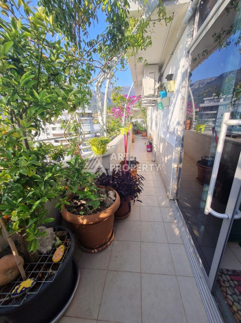 Дуплекс собственной сауной и потрясающим видом на море, горы и город в районе Махмутлар, планировка 3+1, 150м2 - Ракурс 25