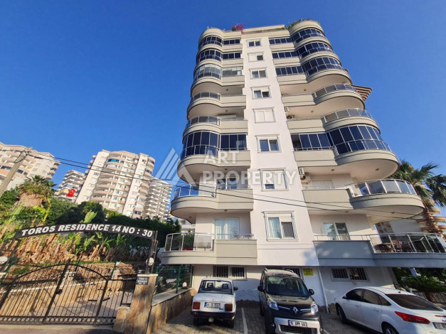 Дуплекс собственной сауной и потрясающим видом на море, горы и город в районе Махмутлар, планировка 3+1, 150м2 - Ракурс 26