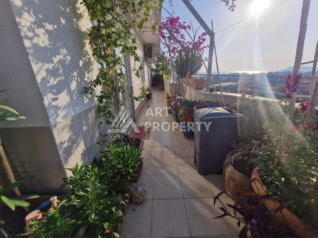 Дуплекс собственной сауной и потрясающим видом на море, горы и город в районе Махмутлар, планировка 3+1, 150м2 - Ракурс 28