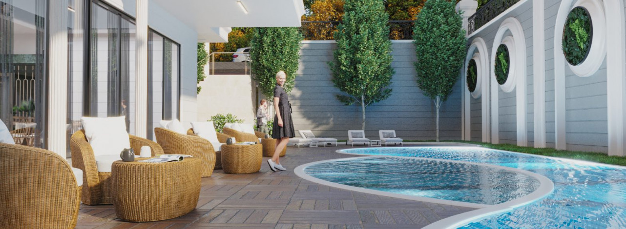 Шикарный вариант для инвестиции, в центре Махмутлара, Алания в 150 метрах от моря. - Ракурс 10