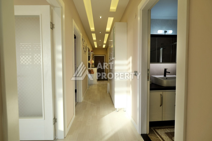 Просторные меблированные апартаменты планировки 3+1 в районе Махмутлар, 150м2 - Ракурс 14