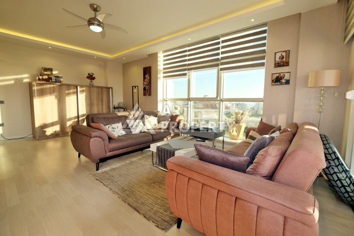 Просторные меблированные апартаменты планировки 3+1 в районе Махмутлар, 150м2 - Ракурс 25