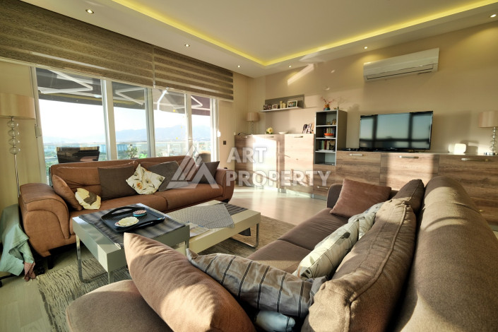 Просторные меблированные апартаменты планировки 3+1 в районе Махмутлар, 150м2 - Ракурс 27