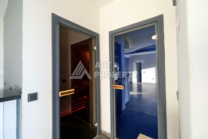 Просторные меблированные апартаменты планировки 3+1 в районе Махмутлар, 150м2 - Ракурс 41