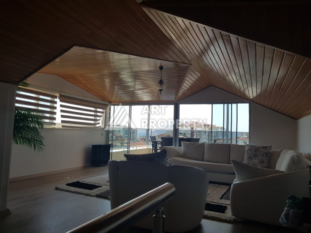 Двухуровневые апартаменты планировки 5+2 в районе Джикджилли, 340м2 - Ракурс 5