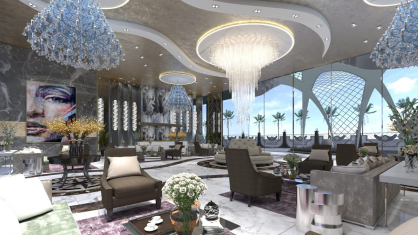 Двухкомнатная квартира в комплексе с инфраструктурой уровня 5-ти звездочного отеля в Махмутлар, 50м2 - Ракурс 4