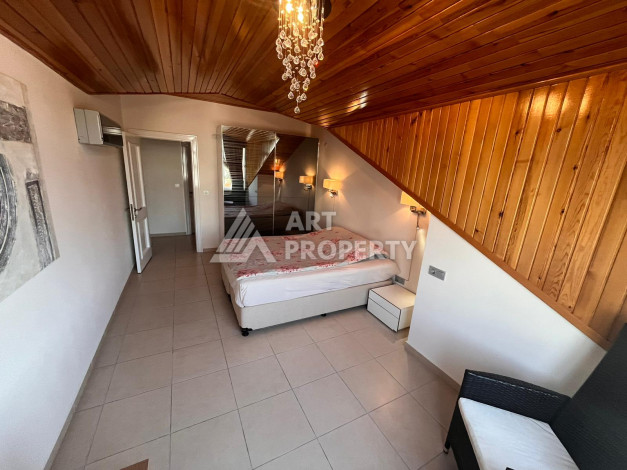 Просторный меблированный дуплекс планировки 4+1 в районе Оба, 280м2 - Ракурс 11