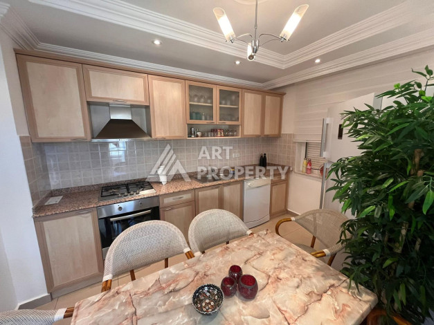 Двухуровневые апартаменты в 100 метрах от моря планировки 4+1 в районе нижняя Оба, 180м2 - Ракурс 8