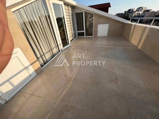 Двухуровневые апартаменты в 100 метрах от моря планировки 4+1 в районе нижняя Оба, 180м2 - Ракурс 25