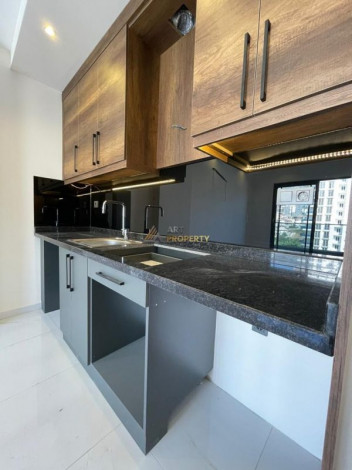 Двухкомнатная квартира в комплексе с инфраструктурой уровня 5-ти звездочного отеля в Махмутлар, 50м2 - Ракурс 15