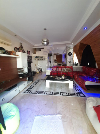 Двухуровневые апартаменты в жилом комплексе с отличной инфраструктурой в районе Джикджилли, планировка 2+1, 160м2 - Ракурс 8