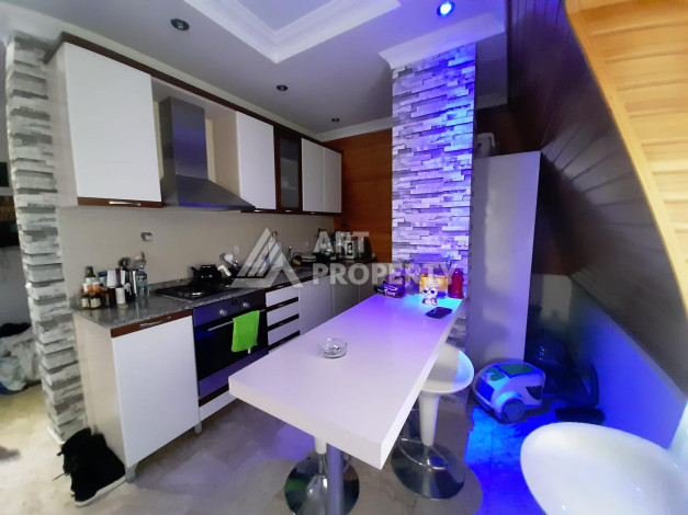 Двухуровневые апартаменты в жилом комплексе с отличной инфраструктурой в районе Джикджилли, планировка 2+1, 160м2 - Ракурс 9