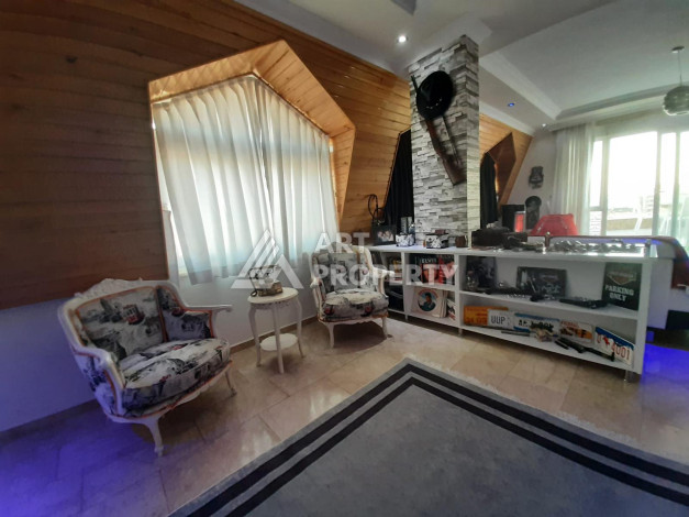 Двухуровневые апартаменты в жилом комплексе с отличной инфраструктурой в районе Джикджилли, планировка 2+1, 160м2 - Ракурс 12