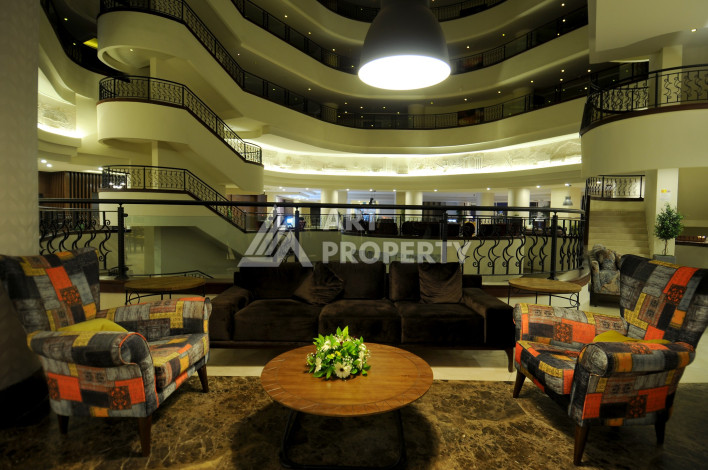 Дуплекс в потрясающем комплексе с инфраструктурой отеля 5* планировки2+1, 110м2. Район Каргыджак - Ракурс 17